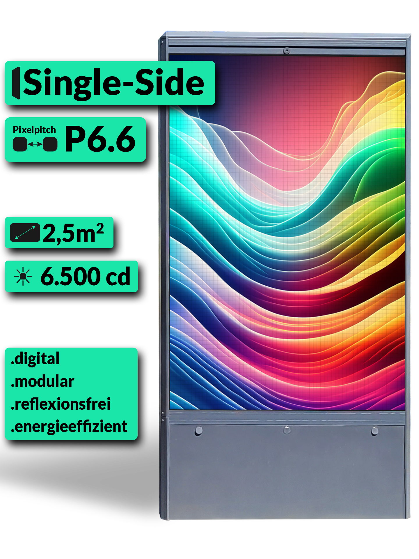 SMART Outdoor SMD-LED WalkSide-Screen