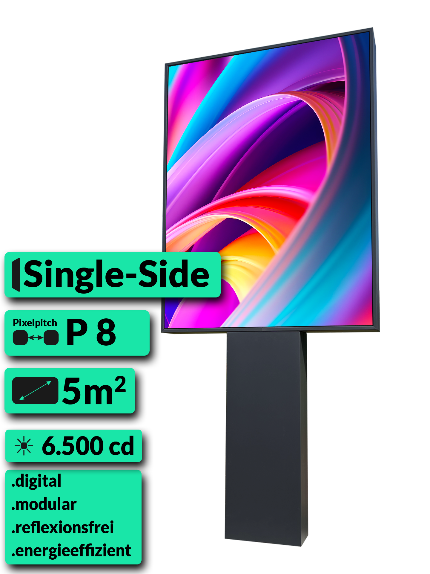 SMART Outdoor SMD-LED RoadSideScreen 5qm